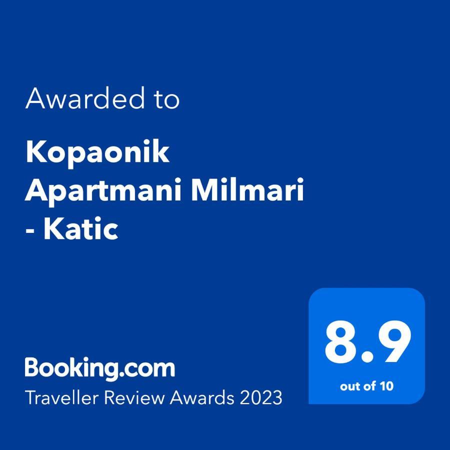 Kopaonik Apartmani Milmari - Katic Exteriér fotografie
